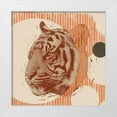 thumbnail image 1 of Green, Jacob 26x26 White Modern Wood Framed Museum Art Print Titled - Pop Art Tiger II, 1 of 4