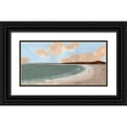 thumbnail image 1 of Green, Jacob 32x18 Black Ornate Wood Framed with Double Matting Museum Art Print Titled - Long Shore II, 1 of 4