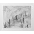 thumbnail image 1 of Green, Jacob 32x26 White Modern Wood Framed Museum Art Print Titled - Foggy Foothills II, 1 of 4