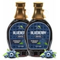 Green Jay Gourmet DHF10 Free Blueberry Syrup No Premium Breakfast Syrup with Fresh Blueberries