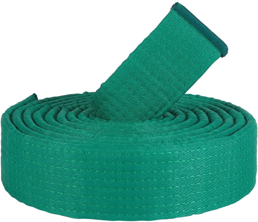 CREATCABIN Schwarzer Kampfsportgürtel 220cm - Polyester Gürtel Für Karate, Judo & Taekwondo