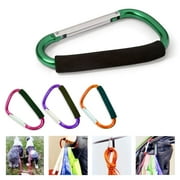 Green Jumbo Carabiner Hook Max Force Extra Large Spring Snap Hook Cushion Grip
