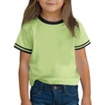 thumbnail image 1 of Green Kids Girl Boy Spandex Tops Brunch Blouses for Kid Short Sleeve Graphic Summer Fall Shirt 2026 Clothing Y2K 8 Years, 1 of 9