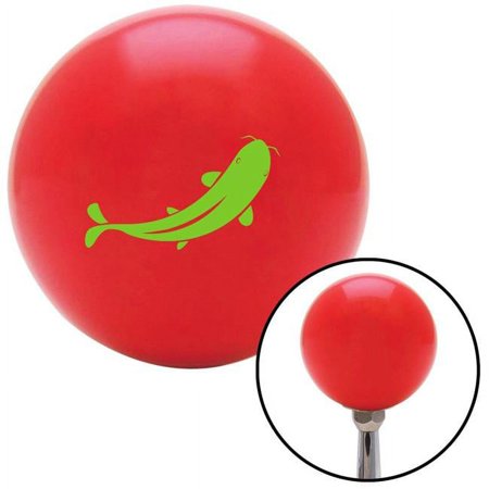 Green Killer Whale Red Shift Knob with M16 x 1.5 Insert Shifter Auto Manual Custom