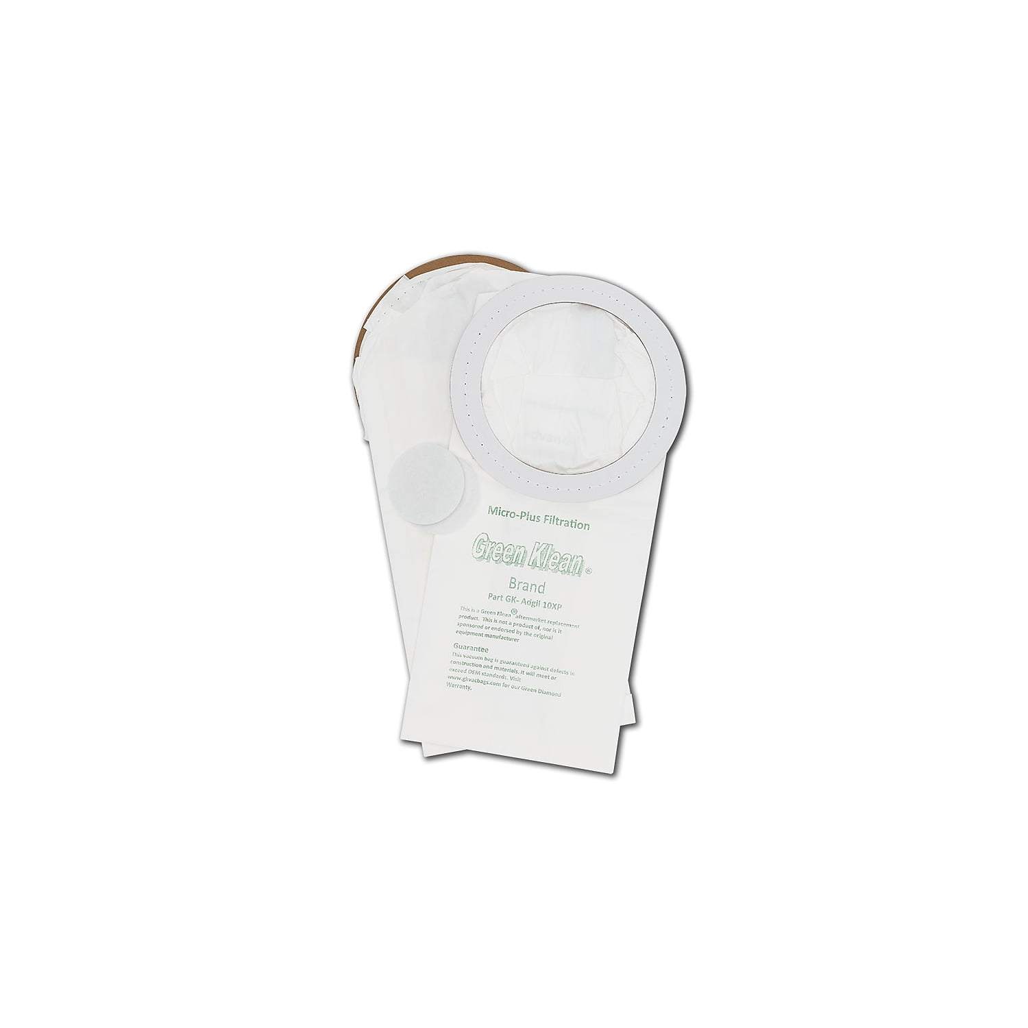 Green Klean 10 Qt Micro-Plus Filter Vacuum Bags