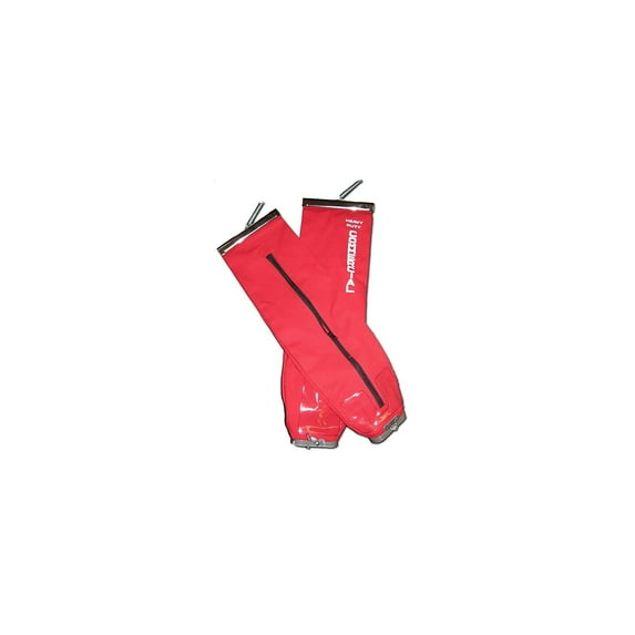 Green Klean Repl Red Cloth Full Zipper Vacuum Bags Fits Sanitaire Upright & Eureka 1400 Series use