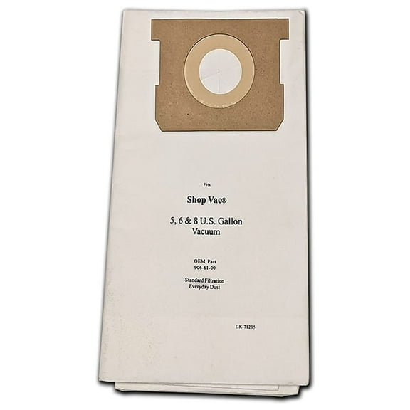 Green Klean Vacuum Bag White 3/Pack (GK-71205-P)