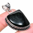 thumbnail image 1 of Green Labradorite Gemstone 925 Sterling Silver Jewelry Pendant 1.77", 1 of 1