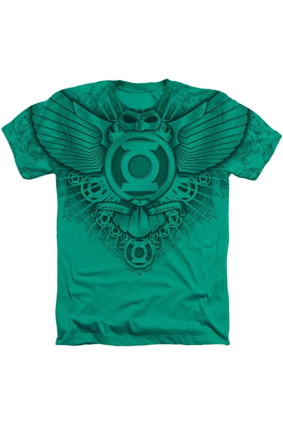 Green Lanern - Winged Logo Apparel Sublimated - Green