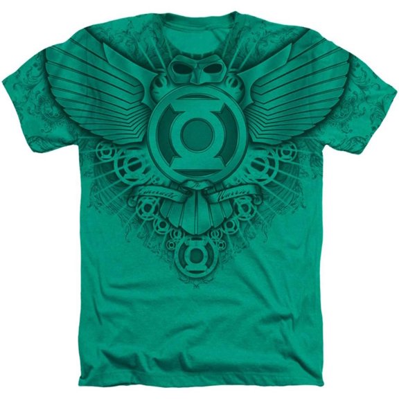 Green Lanern - Winged Logo Apparel Sublimated - Green