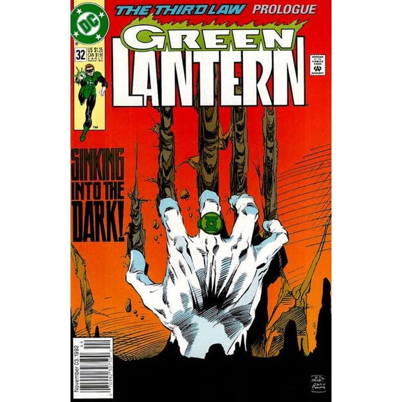 Green Lantern (3rd Series) #32 (Newsstand) VF ; DC Comic Book