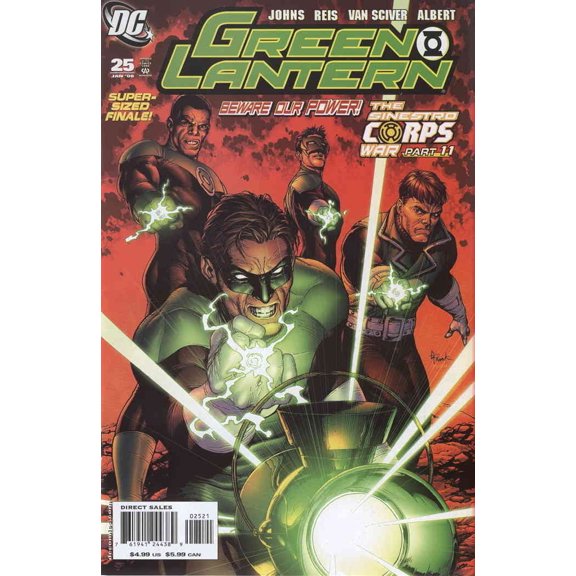 Green Lantern (4th Series) #25A VF ; DC Comic Book