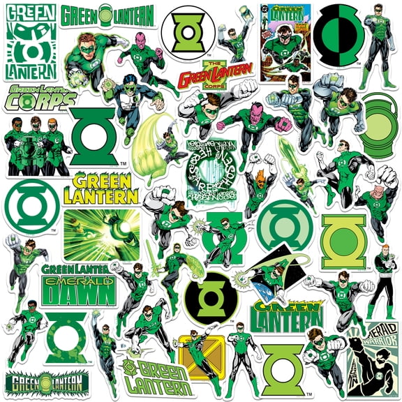Green Lantern 50Ct Sticker Pack