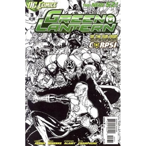 Green Lantern (5th Series) #3B VF ; DC Comic Book