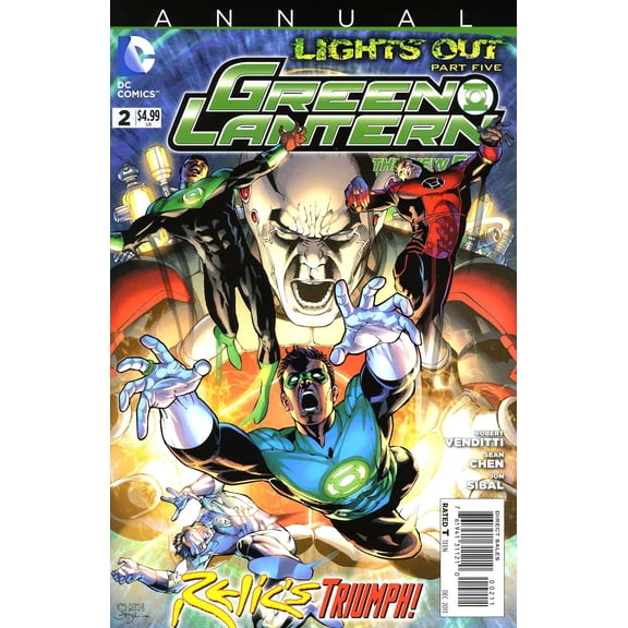 Green Lantern (5th Series) Annual #2 VF ; DC Comic Book