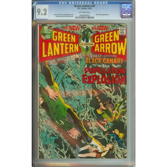 Green Lantern #81 - CGC 9.2 Comic Book