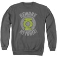 thumbnail image 1 of Green Lantern Beware Adult Crewneck Sweatshirt Charcoal, 1 of 1