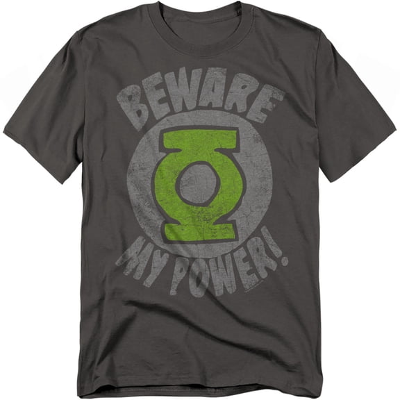 Green Lantern Beware Mens Short Sleeve Shirt