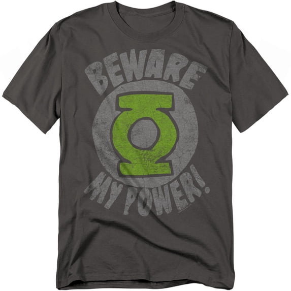 Green Lantern Beware Mens Short Sleeve Shirt