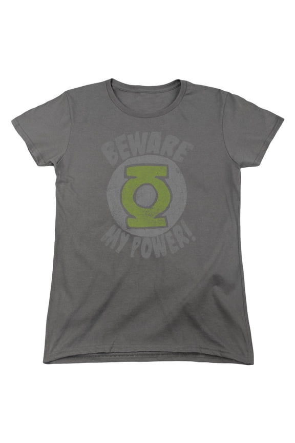 Green Lantern - Beware - Women's Short Sleeve Shirt - X-Large