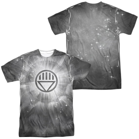 Green Lantern Black Energy Unisex Adult Sublimated Costume T Shirt (Front/Back), X-Large