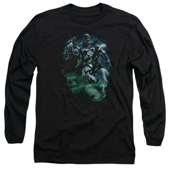 Green Lantern - Black Lantern Batman - Long Sleeve Shirt - Large