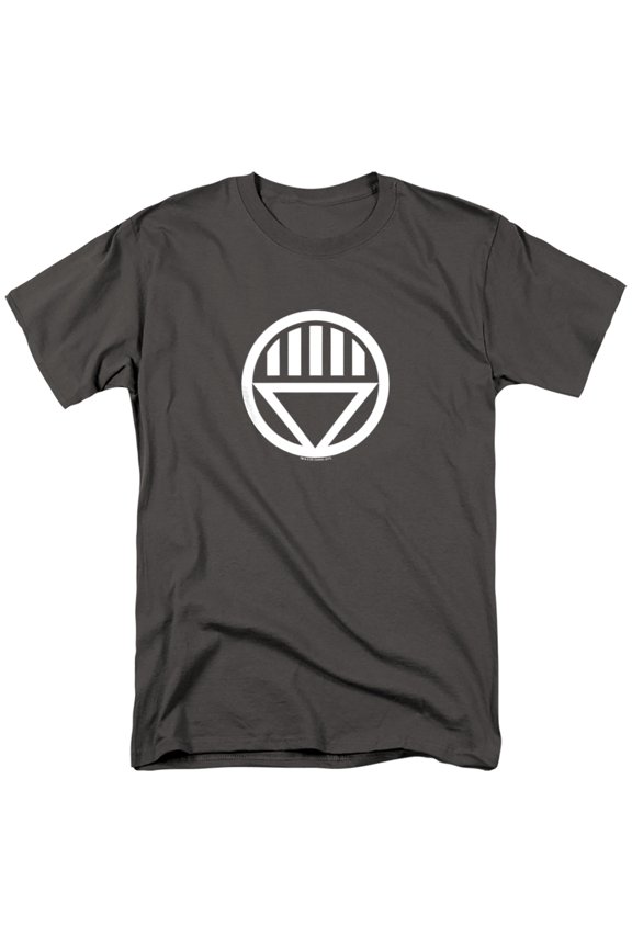 Green Lantern Black Lantern Logo Unisex Adult T Shirt, Charcoal, 3X-Large
