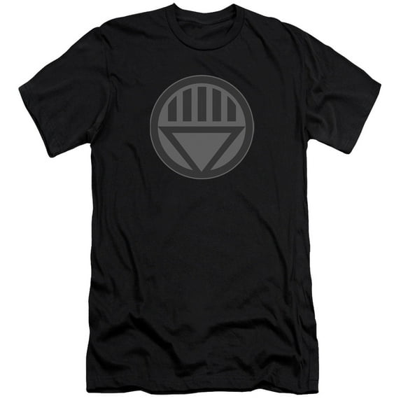 Green Lantern - Black Symbol - Premium Slim Fit Short Sleeve Shirt - Medium