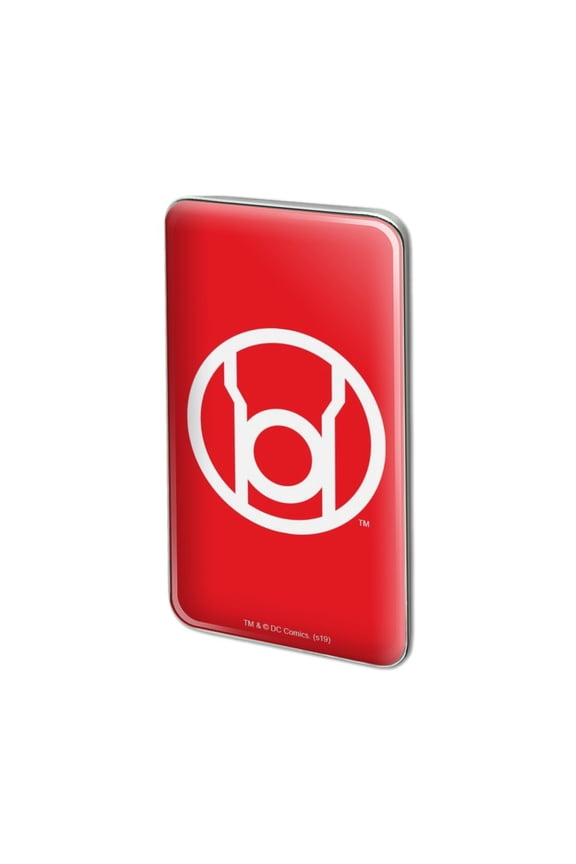 Green Lantern Blackest Night Red Lantern Logo Metal Rectangle Lapel Hat Pin Tie Tack Pinback