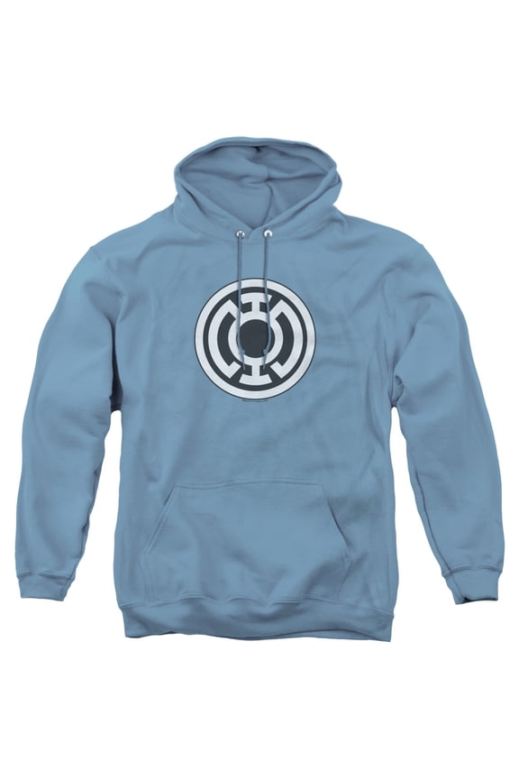 Green Lantern Blue Lantern Logo Adult Pullover Hoodie Sweatshirt Carolina Blue