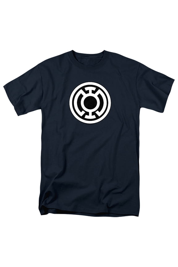 Green Lantern Blue Lantern Logo Unisex Adult T Shirt, Navy, 3X-Large