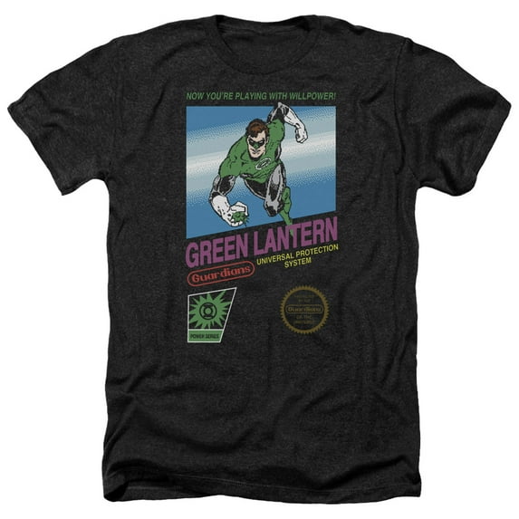 Green Lantern - Box Art - Heather Short Sleeve Shirt - XXX-Large