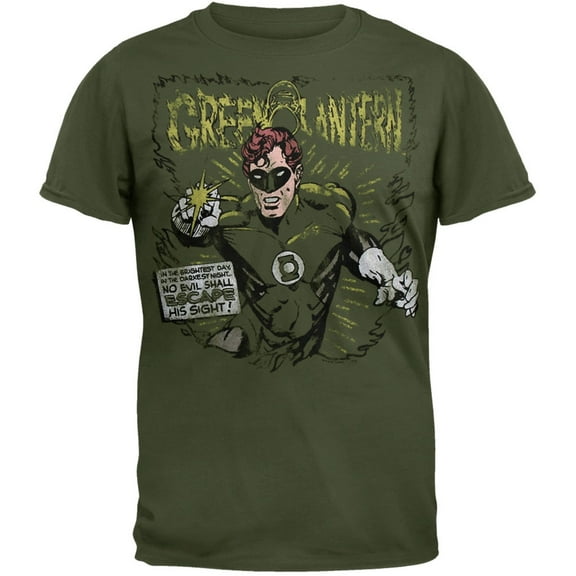 Green Lantern - Brightest Day Darkest Night Soft T-Shirt - Small