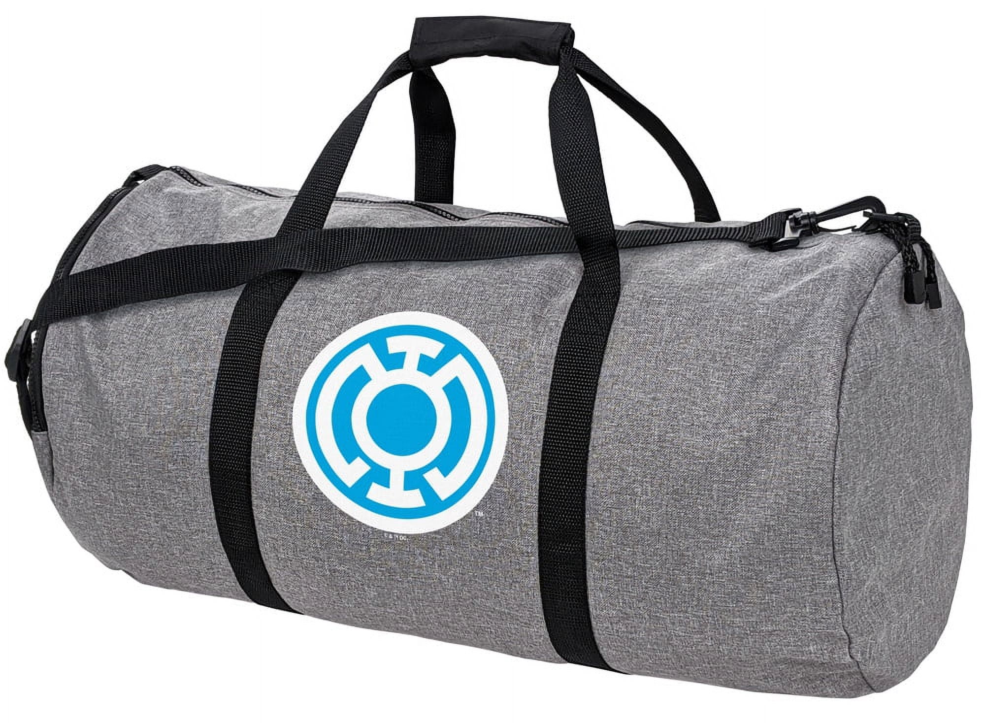 Green Lantern Core Blackest Night Blue Lantern Lightweight Duffel Bag for Sports and Gym Packable for Travel