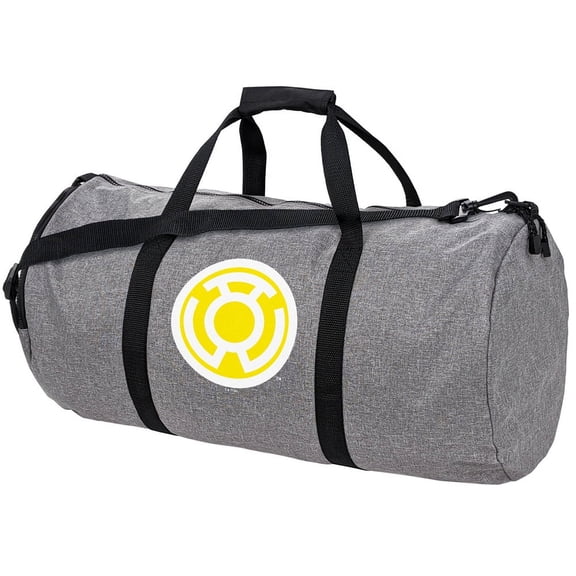 Green Lantern Core Blackest Night Sinestro Corps Yellow Lantern Logo Lightweight Duffel Bag for Sports and Gym Packable for Travel