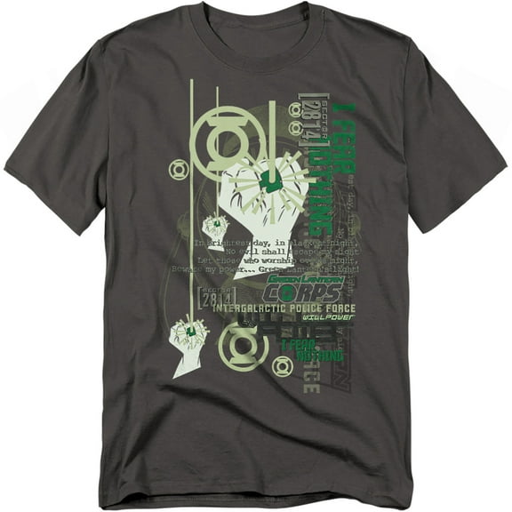 Green Lantern T-Shirt Core Strength Unisex Graphic Tee For Men & Women