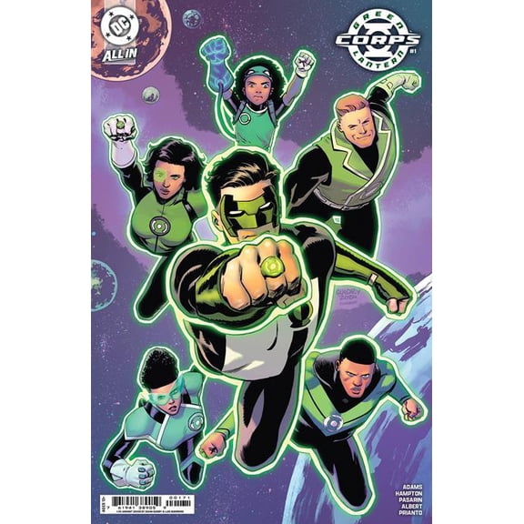 Green Lantern Corps #1 Cvr G Inc 1:25 Gavin Guidry Card Stock Var DC Comics Comic Book