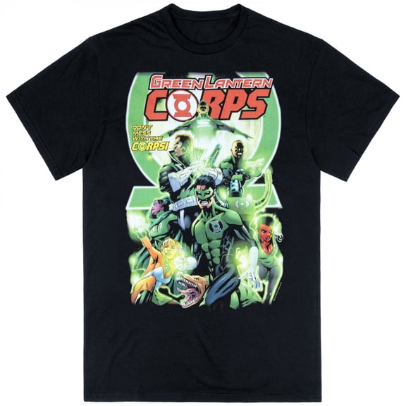 Green Lantern Corps #25 Cover T-Shirt-Men's 2XLarge