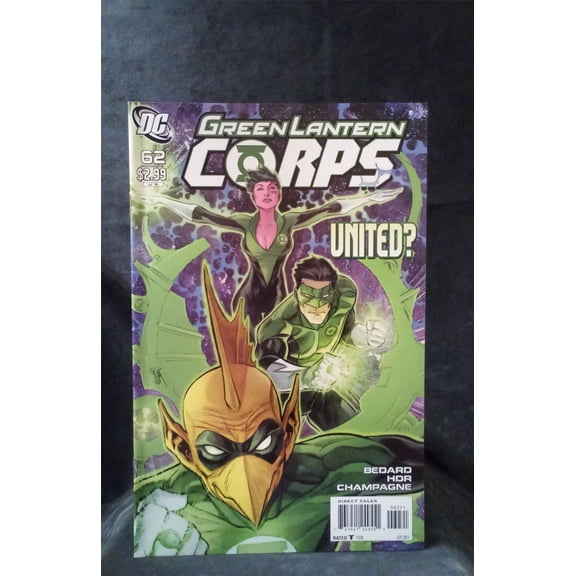 Pre-Owned Green Lantern Corps #62 Variant Cover 2011 DC Comics Comic Book