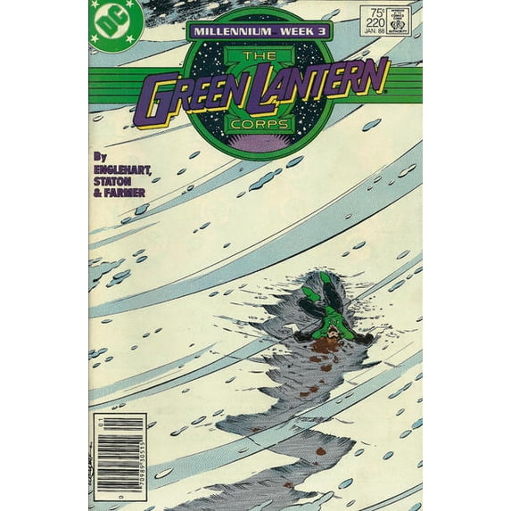 Green Lantern Corps, The #220 (Newsstand) VF ; DC Comic Book