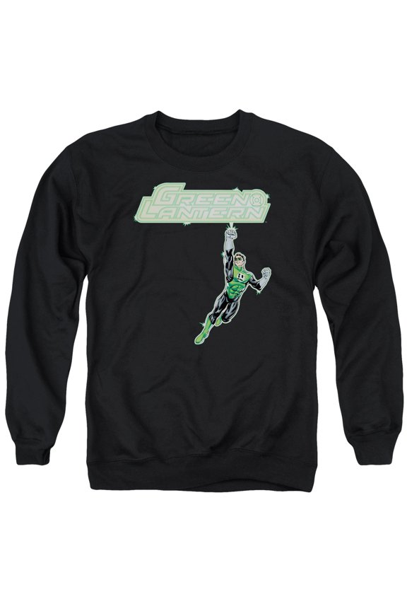 Green Lantern - Energy Construct Logo - Crewneck Sweatshirt - Large
