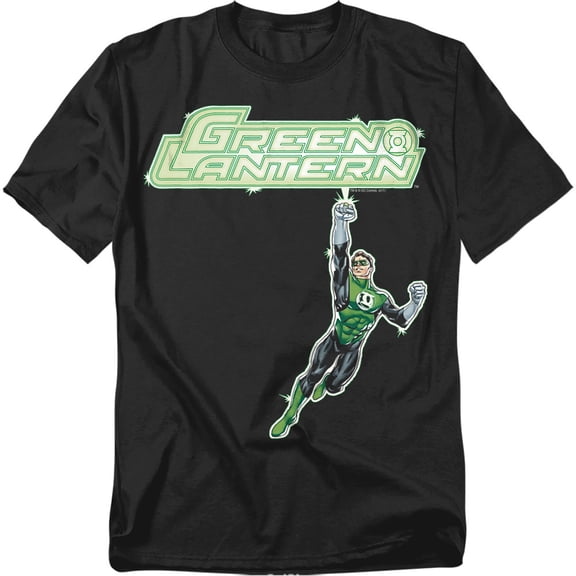 Green Lantern Energy Construct Logo Mens Short Sleeve Shirt