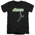 thumbnail image 1 of Green Lantern Energy Construct Logo S/S Adult V-Neck T-Shirt Black, 1 of 1