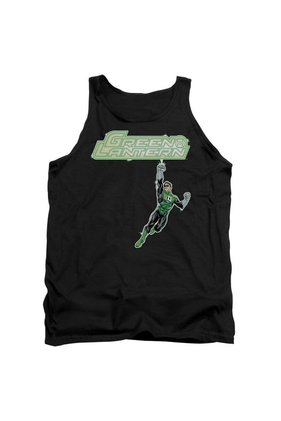 Green Lantern - Energy Construct Logo - Tank Top - Large