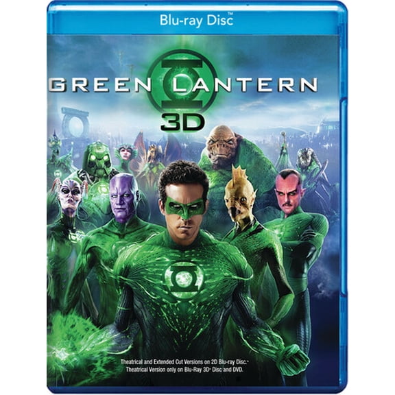 Green Lantern (Blu-ray + Blu-ray), Warner Bros, Action & Adventure