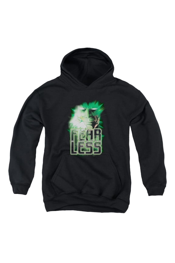 Green Lantern - Fearless - Youth Hooded Sweatshirt - X-Large