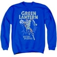 thumbnail image 1 of Green Lantern Fully Charged Adult Crewneck Sweatshirt Royal Blue, 1 of 1