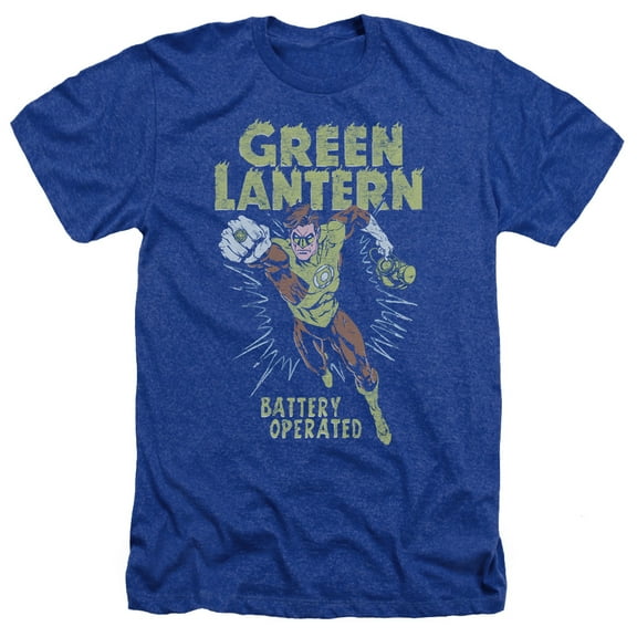 Green Lantern - Fully Charged - Heather Short Sleeve Shirt - Large