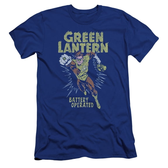 Green Lantern - Fully Charged - Premium Slim Fit Short Sleeve Shirt - Medium