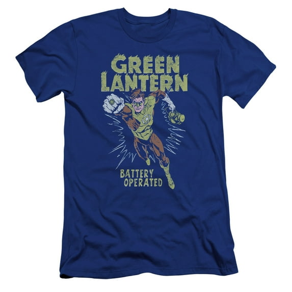 Green Lantern - Fully Charged - Premium Slim Fit Short Sleeve Shirt - XX-Large